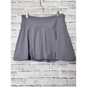 90 Degree by Reflex Womens Athletic Skort Purple Tennis Golf Skirt with Pocket L